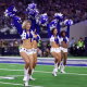 Dallas Cowboys Cheerleaders perform.