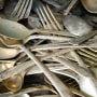 how to clean silver, how to polish silver, how to clean sterling silver, how to clean tarnished silver, silverware