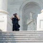 Image: Washington, DC Security Heightened Ahead Of September 18 Rally