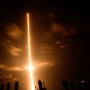 Un cohete Falcon 9 de SpaceX con la cápsula espacial Crew Dragon despega de la plataforma 39A en el Centro Espacial Kennedy el viernes 23 de abril de 2021 en Cabo Cañaveral, Florida.
