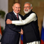 PM Modi Meets Vladimir Putin At Hyderabad House