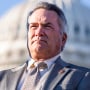 Rep. Jody Hice, R-Ga,, attends a news conference at the Capitol on Feb. 28, 2022.