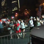 Crowds disperse after a shooting sends people running at a July 4th event in Philadelphia.