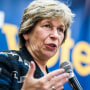 Randi Weingarten, president of the American Federation of Teachers, holds a town hall in Washington on Sept. 19, 2019.