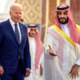President Joe Biden and Saudi Crown Prince Mohammed bin Salman