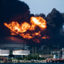 Image: Cuba oil depot fire