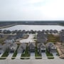Image: New homes under construction in Arcola, Texas, on July 12, 2022