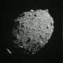 DART view of the Dimorphos asteroid right before impact.