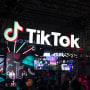 The TikTok booth at the Tokyo Game Show