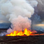Mauna Loa erupts in Hawaii on Nov. 29, 2022.