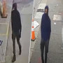 Two separate shooting incidents in New York, left, and Philadelphia, right, appear to be linked by a similar looking suspect.