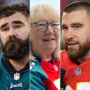 Donna Kelce is the first mother to have two sons facing off against one another in Super Bowl LVII in Arizona. 