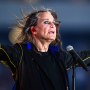 Singer Ozzy Osbourne performs at halftime during the NFL game between the Buffalo Bills and the Los Angeles Rams on Sept. 8, 2022, at SoFi Stadium in Inglewood, Calif.