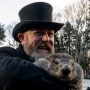 Image: Punxsutawney Phil Looks For His Shadow In Annual Groundhog Day Tradition