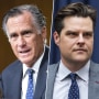 Sen. Mitt Romney, R-Utah, Rep. Matt Gaetz, R-Fla.