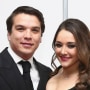 Sherlyn y Gerardo Islas, su primer esposo, en premiación en México, 2014.