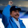 Daniel Ortega and Rosario Murillo during the commemoration of the 51st anniversary of the Pancasan guerrilla campaign in Managua