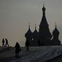 Moscow's Red Square on Feb. 21, 2023.