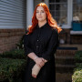 Virginia elementary school teacher Abigail Zwerner poses for a portrait at an undisclosed location in Virginia on March 20, 2023.