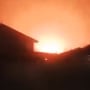 Footage shared on March 20, 2023 purports to show an explosion at a missile storage facility near Dzhankoi, Crimea. 