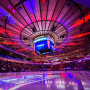 The arena at Madison Square Garden prior to a Rangers hockey match