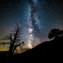 The Milky Way over Mount Olympus in Greece on Aug. 13 2018.