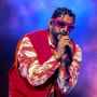 Bad Bunny during the Made In America Festival in Philadelphia