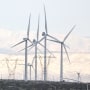 Wind turbines near Whitewater, Calif., on Feb. 22, 2023.