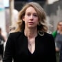 Former Theranos CEO Elizabeth Holmes leaves federal court