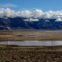 Owens Lake and the Owens Valley in Lone Pine, Calif., on March 23, 2023.