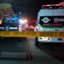 Escena del crimen en la colonia Agustín Yañez de la Ciudad de México, el 29 de mayo de 2023.