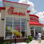 The exterior of Chick-fil-A in Naples, Florida.