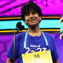 Dev Shah participates in the Scripps National Spelling Bee
