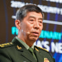 China's Defense Minister Li Shangfu in Singapore on June 4, 2023.