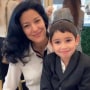 Narkis Golan with her son