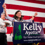 GOP New Hampshire Senate candidate Kelly Ayotte greets supporters at her election night party at the Grappone Convention Center on Nov. 9, 2016, in Concord, N.H. (Photo by Kayana Szymczak/Getty Images)