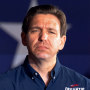 Ron DeSantis during a campaign event in Eagle Pass, Texas