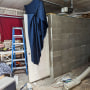 A cinderblock cell in a home in Klamath Falls, Ore.