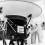 In this Aug. 4, 1977, photo provided by NASA, the "Sounds of Earth" record is mounted on the Voyager 2 spacecraft in the Safe-1 Building at the Kennedy Space Center, Fla. On Wednesday, Aug. 2, 2023, NASA's Deep Space Network sent a command to correct a problem with its antenna. It took more than 18 hours for the signal to reach Voyager 2 _ more than 12 billion miles away _ and another 18 hours to hear back. On Friday, Aug. 4, the spacecraft started returning data again.