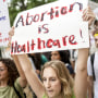 Demonstrators march towards the Texas Capitol building during a national walk out in support of abortion rights at the University of Texas in Austin, Texas, U.S., on Thursday, May 5, 2022. For decades the fight to end abortion in America has been waged over Roe v. Wade. With the Supreme Court poised to overturn the landmark decision that legalized a womans right to choose, the fight to stop abortion is going to become a fight about a pill. Photographer: Sergio Flores/Bloomberg via Getty Images