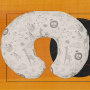 Photo illustration of a Boppy Original Nursing Pillow.