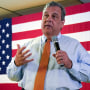 Chris Christie during a campaign event in Concord, N.H.,