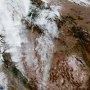 A weather system over the Pacific Northwest on Sept. 25, 2023.