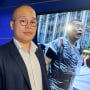 Sebastien Lai, son of jailed Hong Kong businessman Jimmy Lai, in London on Sept. 26, 2023.