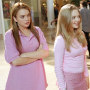 Lindsay Lohan, Amanda Seyfried, Lacey Chabert, Rachel McAdams in a scene from 'Mean Girls'.