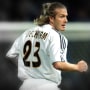 David Beckham, en su paso con el Real Madrid.