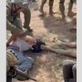 Video showing Palestinians being beaten by IDF soldiers in the West Bank.
