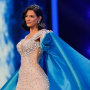 Miss Nicaragua Sheynnis Palacios participates in the evening gown portion of the competition.