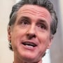 A side by side of Ron DeSantis and Gavin Newsom. politics politicians
