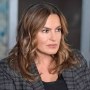 Mariska Hargitay on the set of "Law & Order: Special Victims Unit."